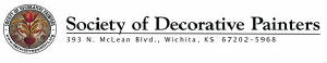 Society of Decorative Artists logo and address.